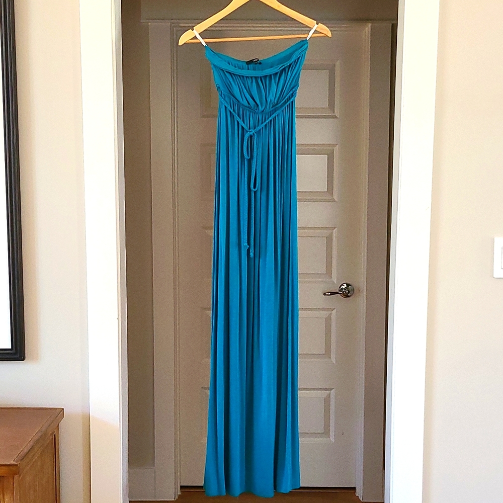 Tart strapless maxi dress
